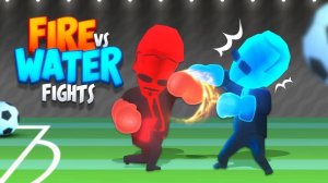 Fire vs Water Battle Action
