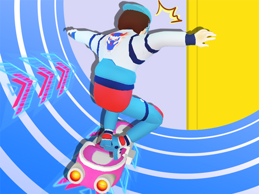 Cyber Surfer Skateboard Online Arcade Game