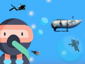 Titan: The Way to the Bottom - Ocean Dive Game (Strategy Game)