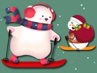 Ski Xmas Online Arcade Game