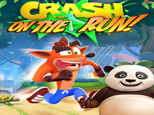Crash Bandicoot and Little Panda: On the Run! 2 - Holiday Puzzle Game
