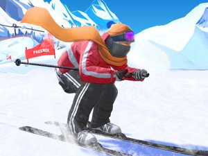 Ski Rush 3D Online Arcade Game