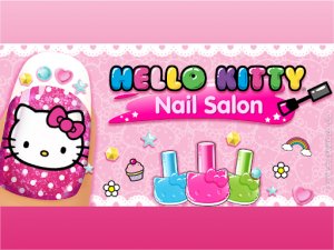 Hello Kitty Nail Salon Online Game - Kids Creative Game