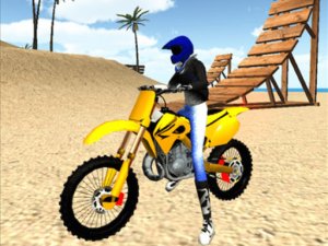 Beach Bike Stunt Online Game Arcade Game