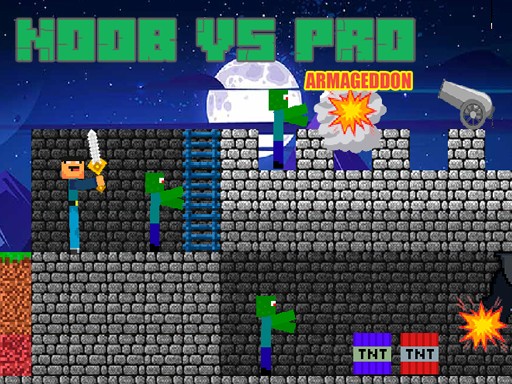 Noob vs Pro - Armageddon Online Arcade Game