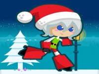 Santa Girl Runner Online Arcade Game