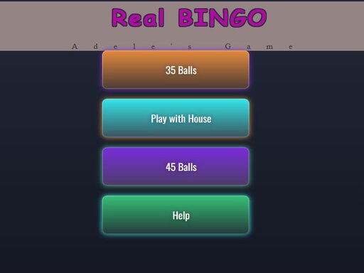 BINGO Real Online Game - Number Matching Game