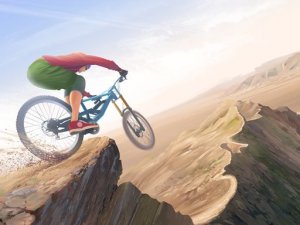 Cycle Extreme Downhill Racing Game Arcade Game