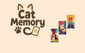 Cat Memory: Feline Pairs Card Game Online Puzzle Game
