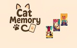 Cat Memory: Feline Pairs Card Game Online Puzzle Game