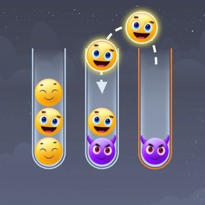Emoji Sort Puzzle Master